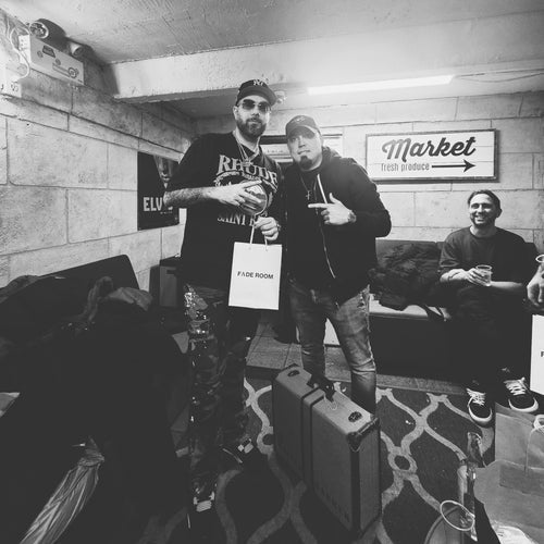 Murda Turkish Star with Claudio Ferreira the barber from Fade Room barbershop in toronto